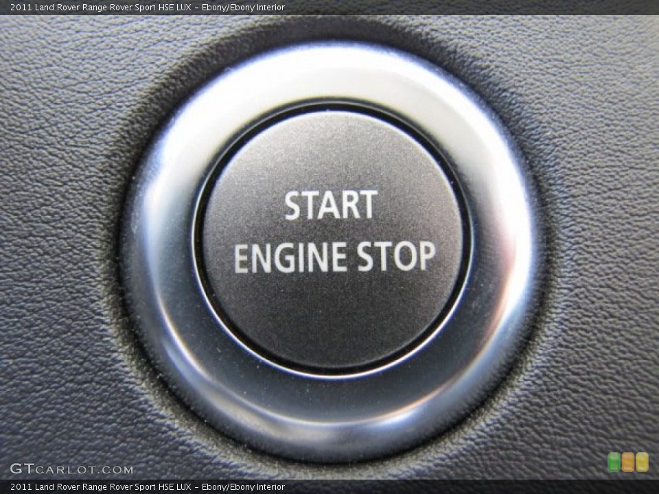 Ebony/Ebony Interior Controls for the 2011 Land Rover Range Rover Sport HSE LUX #66110583