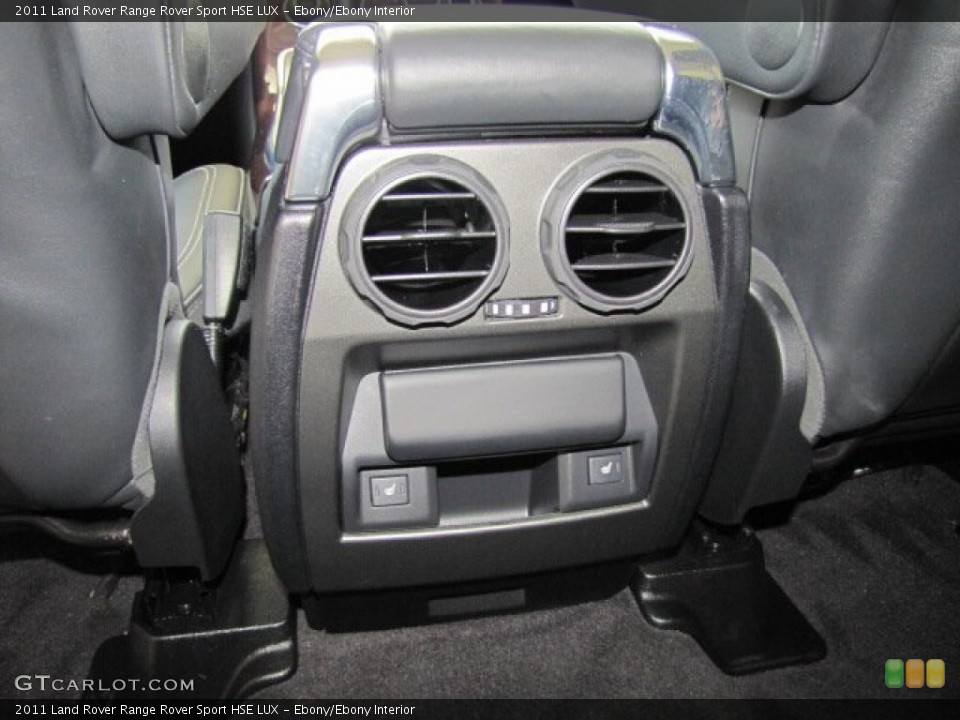 Ebony/Ebony Interior Controls for the 2011 Land Rover Range Rover Sport HSE LUX #66110676
