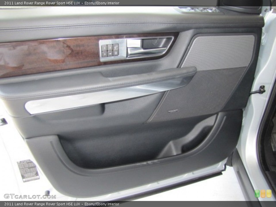 Ebony/Ebony Interior Door Panel for the 2011 Land Rover Range Rover Sport HSE LUX #66110739