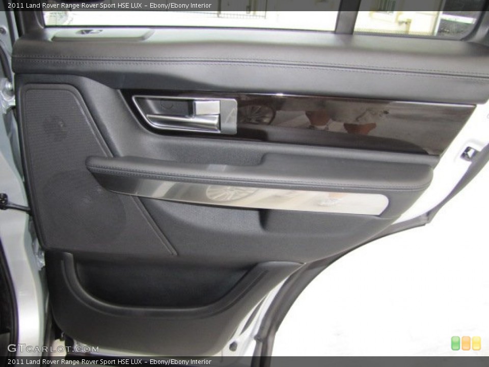 Ebony/Ebony Interior Door Panel for the 2011 Land Rover Range Rover Sport HSE LUX #66110754