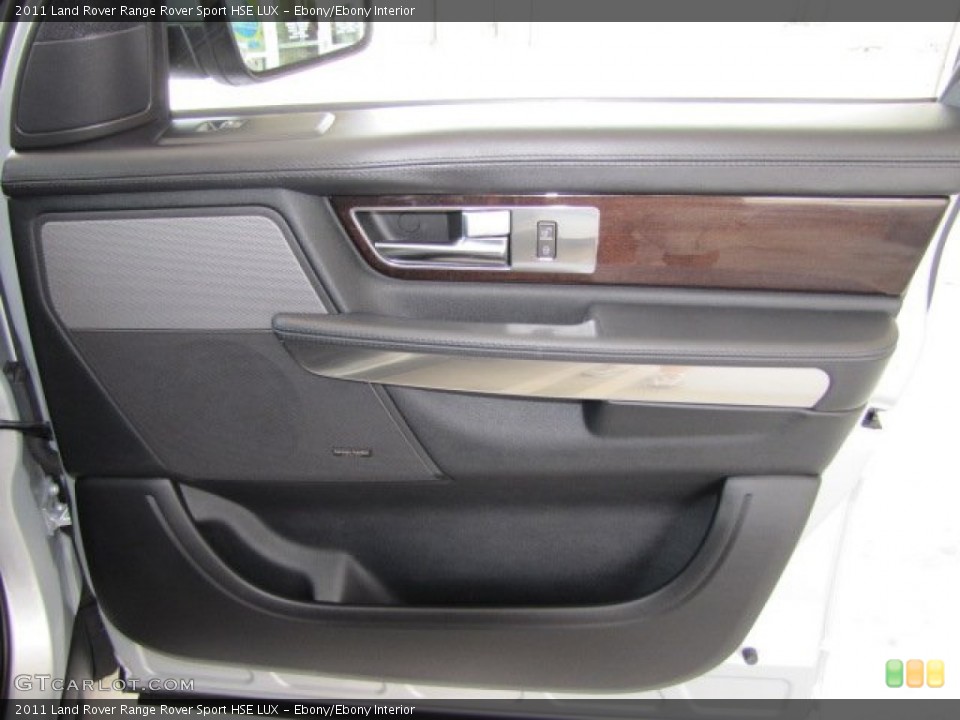 Ebony/Ebony Interior Door Panel for the 2011 Land Rover Range Rover Sport HSE LUX #66110763