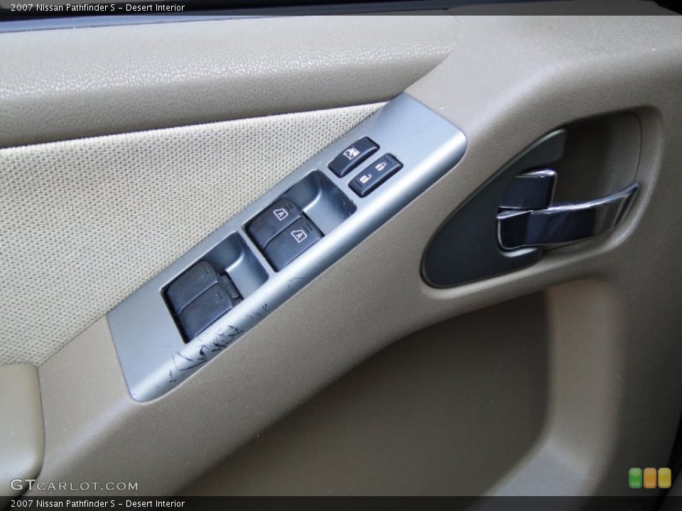 Desert Interior Controls for the 2007 Nissan Pathfinder S #66110984
