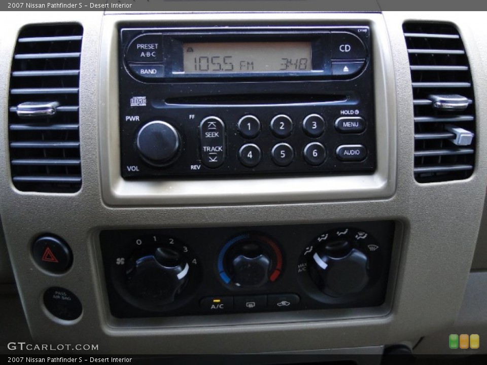 Desert Interior Controls for the 2007 Nissan Pathfinder S #66111033
