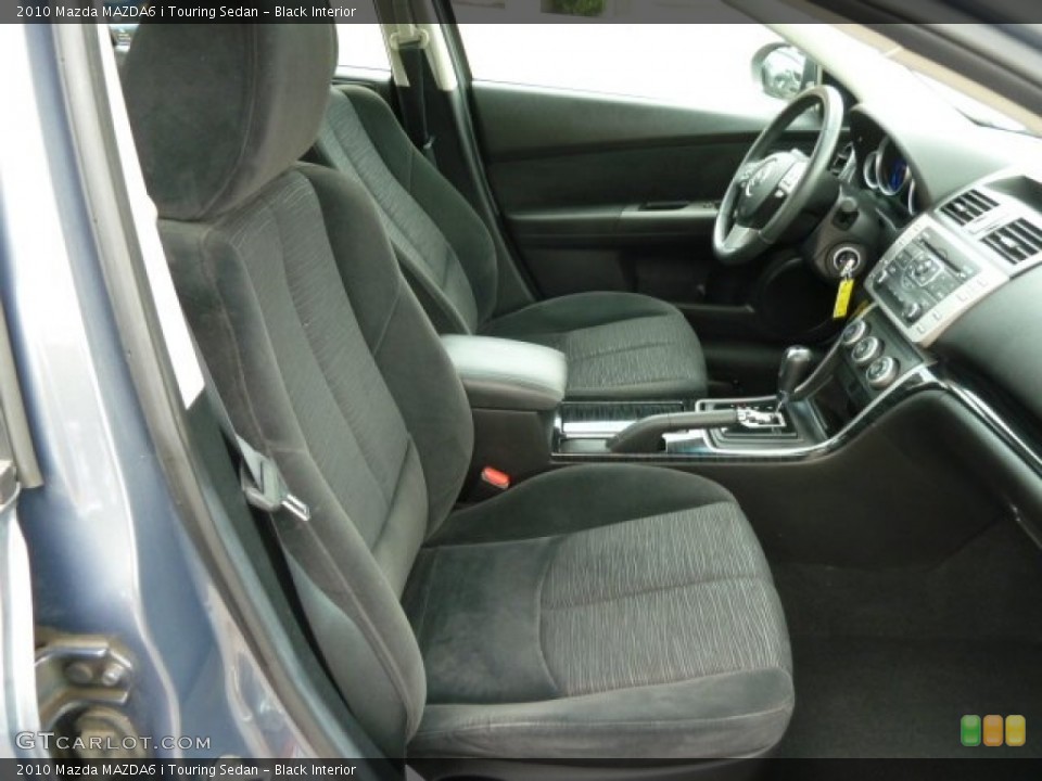 Black Interior Photo for the 2010 Mazda MAZDA6 i Touring Sedan #66111219