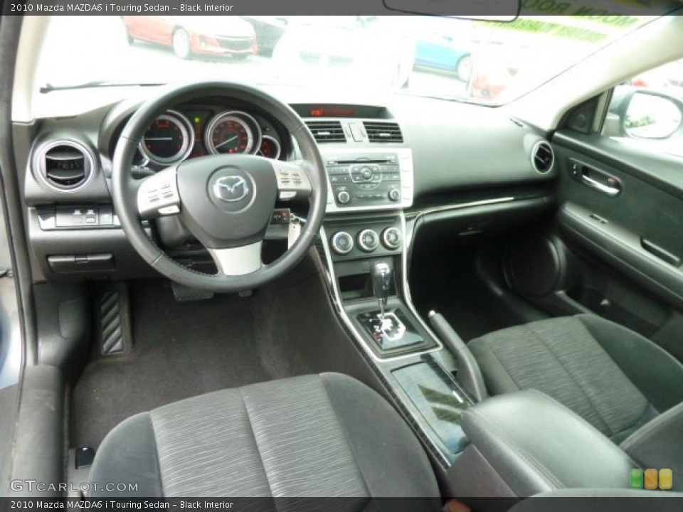 Black Interior Prime Interior for the 2010 Mazda MAZDA6 i Touring Sedan #66111240