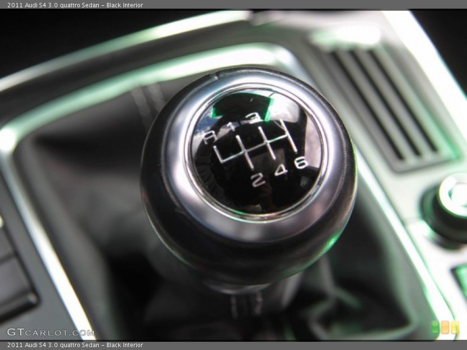 Black Interior Transmission for the 2011 Audi S4 3.0 quattro Sedan #66111789