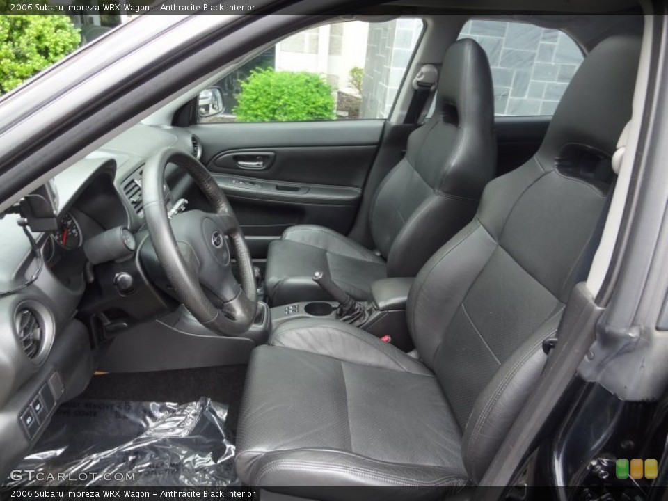Anthracite Black Interior Photo for the 2006 Subaru Impreza WRX Wagon #66115032