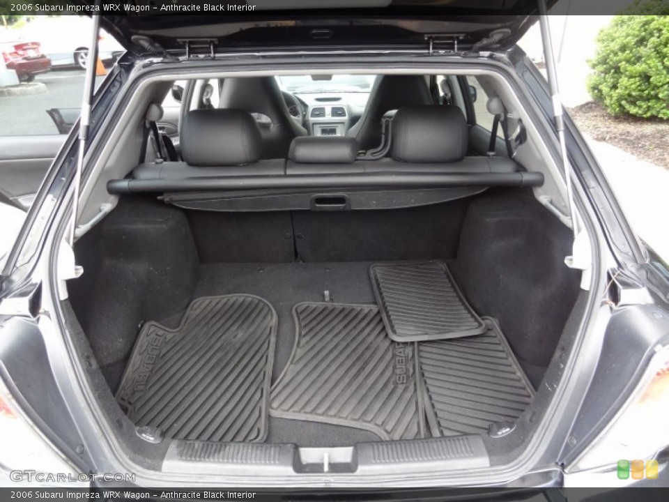 Anthracite Black Interior Trunk for the 2006 Subaru Impreza WRX Wagon #66115043