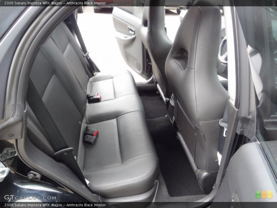 Anthracite Black Interior Photo for the 2006 Subaru Impreza WRX Wagon #66115047
