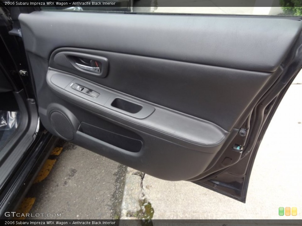 Anthracite Black Interior Door Panel for the 2006 Subaru Impreza WRX Wagon #66115059
