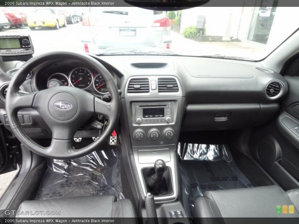 Anthracite Black Interior Dashboard for the 2006 Subaru Impreza WRX Wagon #66115086
