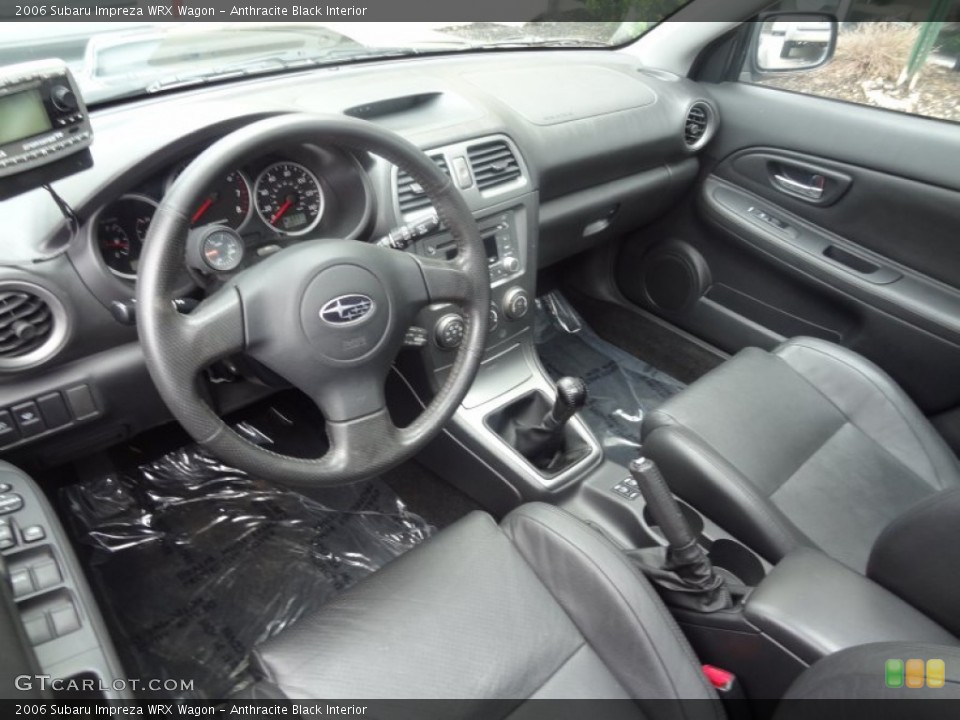 Anthracite Black Interior Prime Interior for the 2006 Subaru Impreza WRX Wagon #66115170