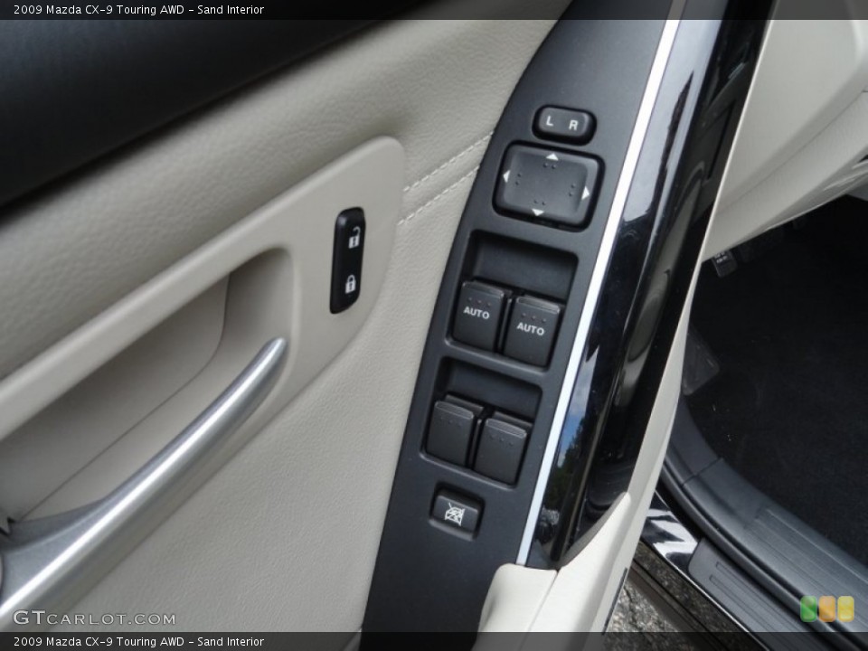 Sand Interior Controls for the 2009 Mazda CX-9 Touring AWD #66115941