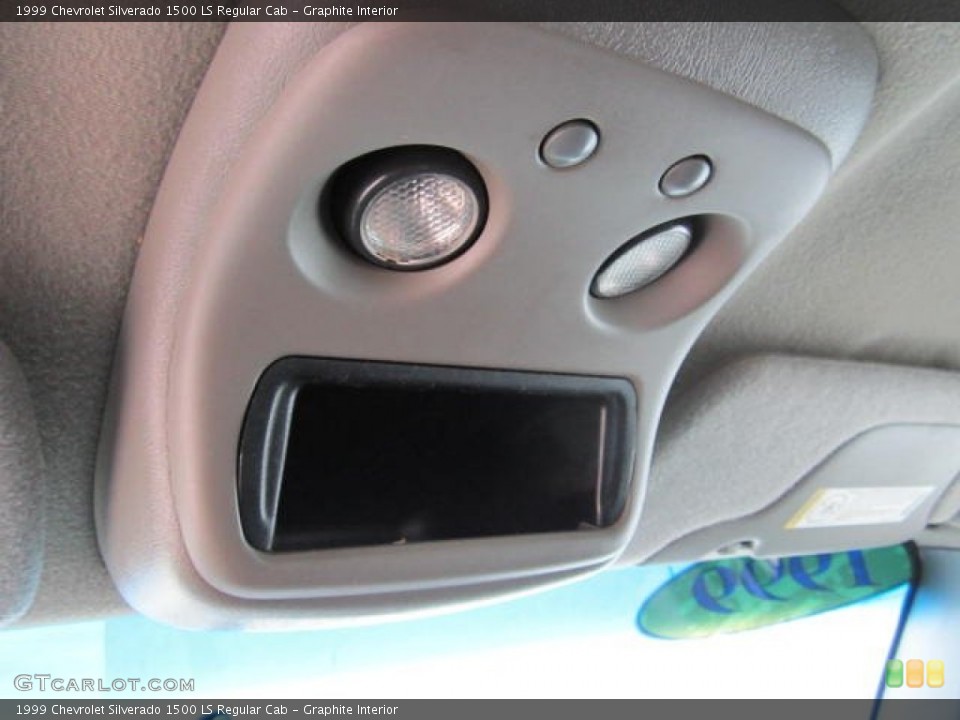Graphite Interior Controls for the 1999 Chevrolet Silverado 1500 LS Regular Cab #66117351