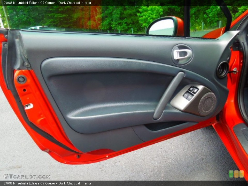 Dark Charcoal Interior Door Panel for the 2008 Mitsubishi Eclipse GS Coupe #66117600