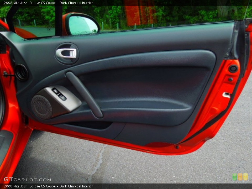 Dark Charcoal Interior Door Panel for the 2008 Mitsubishi Eclipse GS Coupe #66117660