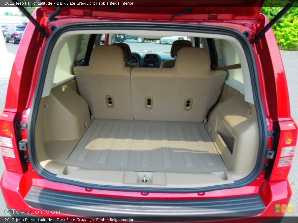 Dark Slate Gray/Light Pebble Beige Interior Trunk for the 2012 Jeep Patriot Latitude #66118293