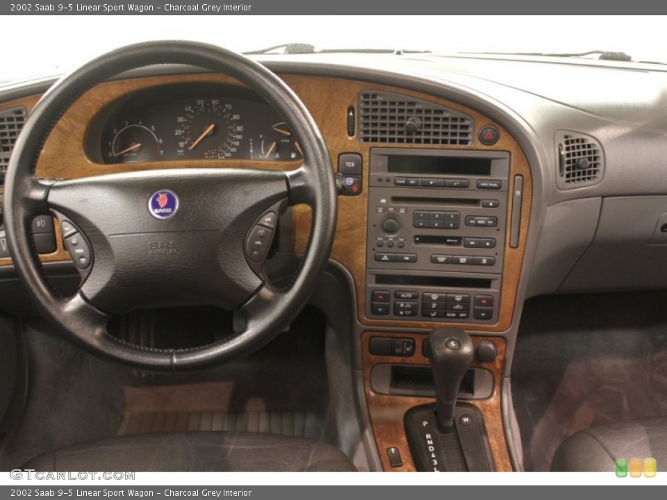 Charcoal Grey Interior Dashboard for the 2002 Saab 9-5 Linear Sport Wagon #66119580