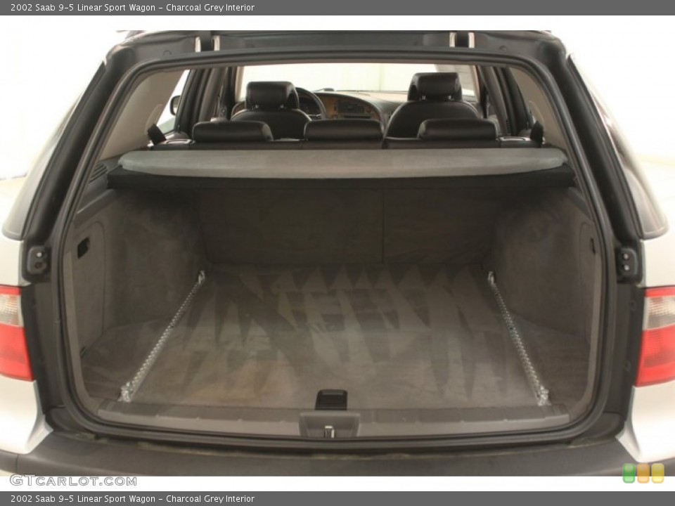 Charcoal Grey Interior Trunk for the 2002 Saab 9-5 Linear Sport Wagon #66119583