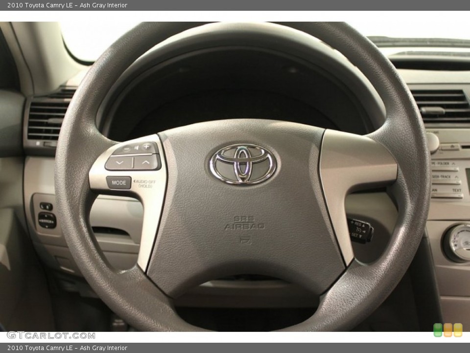 Ash Gray Interior Steering Wheel for the 2010 Toyota Camry LE #66120066