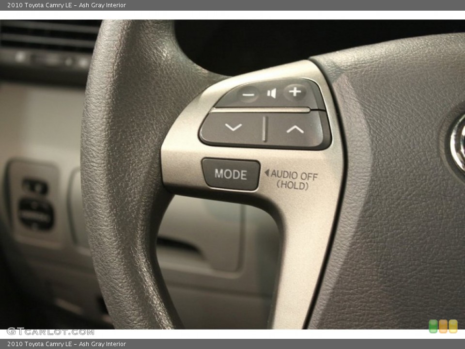 Ash Gray Interior Controls for the 2010 Toyota Camry LE #66120069