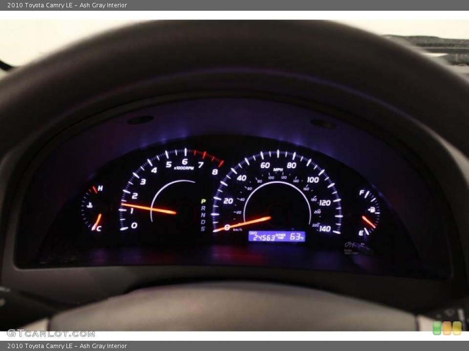 Ash Gray Interior Gauges for the 2010 Toyota Camry LE #66120072