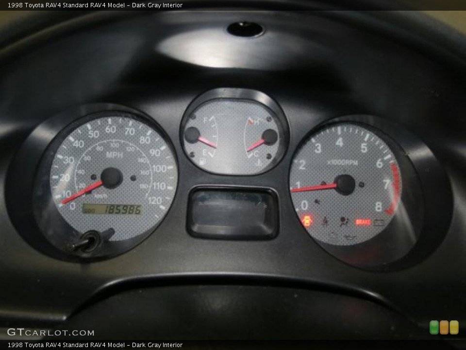Dark Gray Interior Gauges for the 1998 Toyota RAV4  #66120504