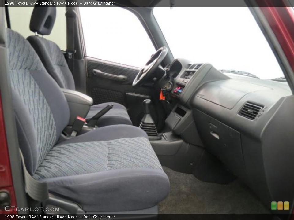 Dark Gray Interior Photo for the 1998 Toyota RAV4  #66120525