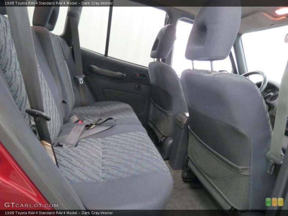 Dark Gray Interior Photo for the 1998 Toyota RAV4  #66120531