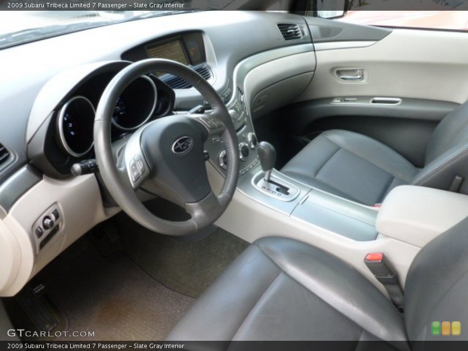 Slate Gray Interior Photo for the 2009 Subaru Tribeca Limited 7 Passenger #66125717