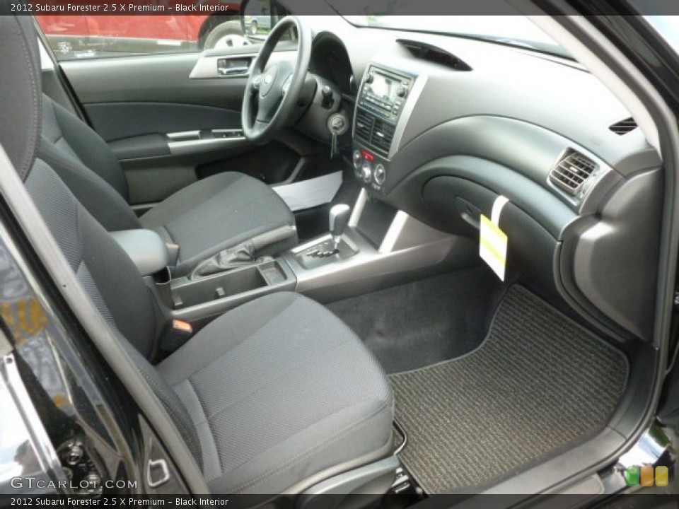 Black Interior Photo for the 2012 Subaru Forester 2.5 X Premium #66126908