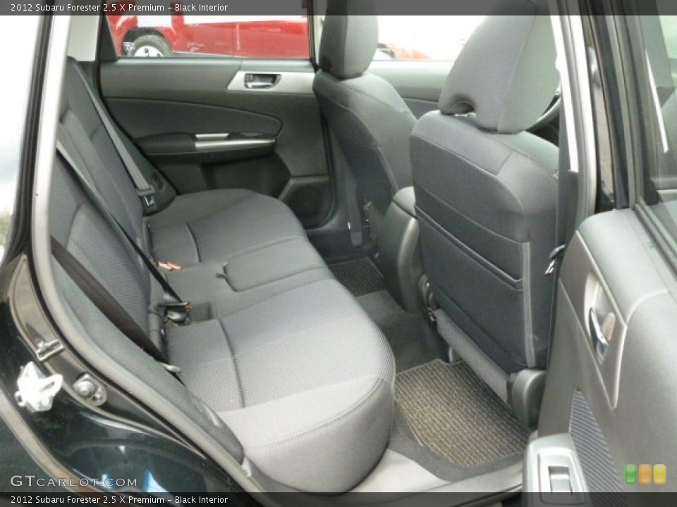Black Interior Photo for the 2012 Subaru Forester 2.5 X Premium #66126920