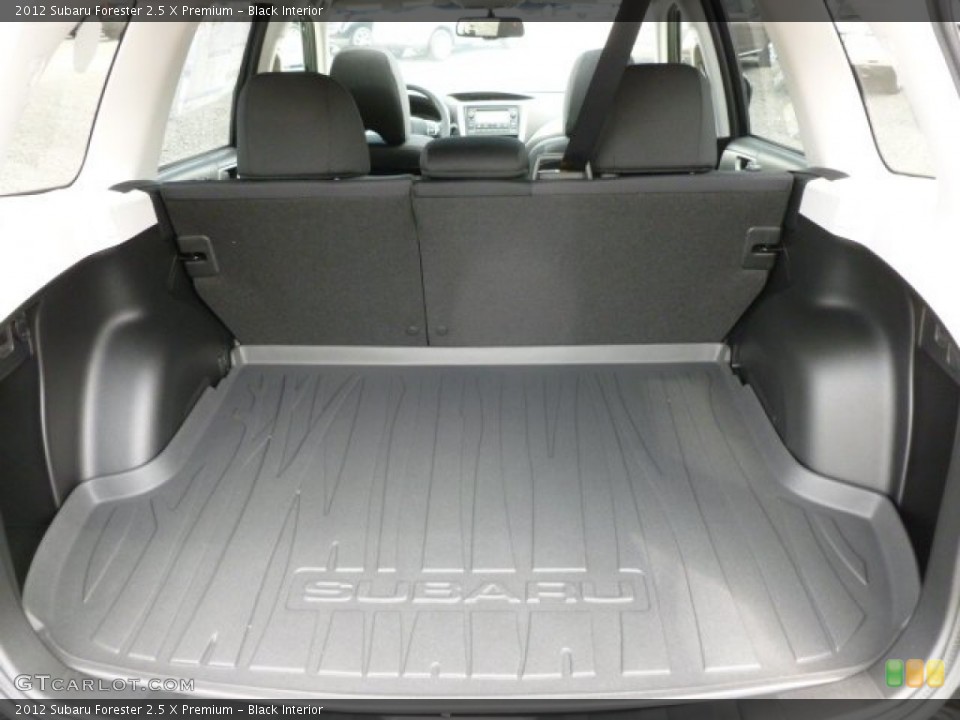 Black Interior Trunk for the 2012 Subaru Forester 2.5 X Premium #66126923