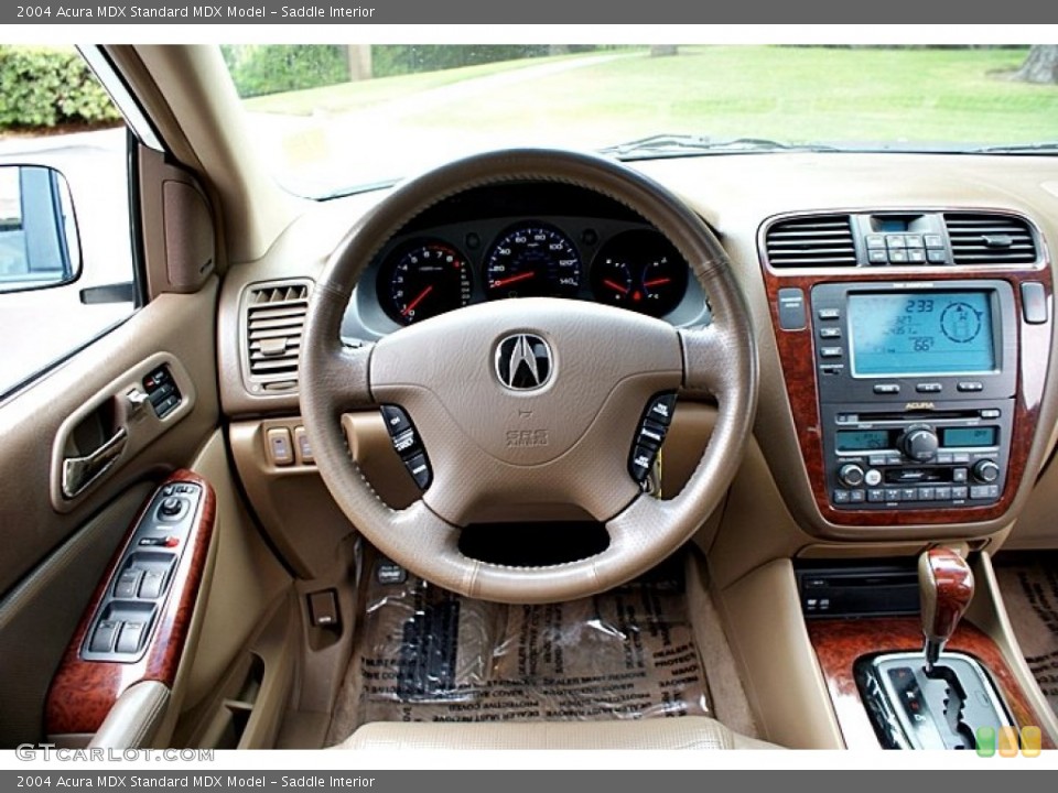 Saddle Interior Dashboard for the 2004 Acura MDX  #66127244