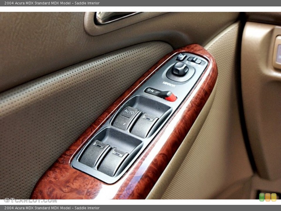 Saddle Interior Controls for the 2004 Acura MDX  #66127307