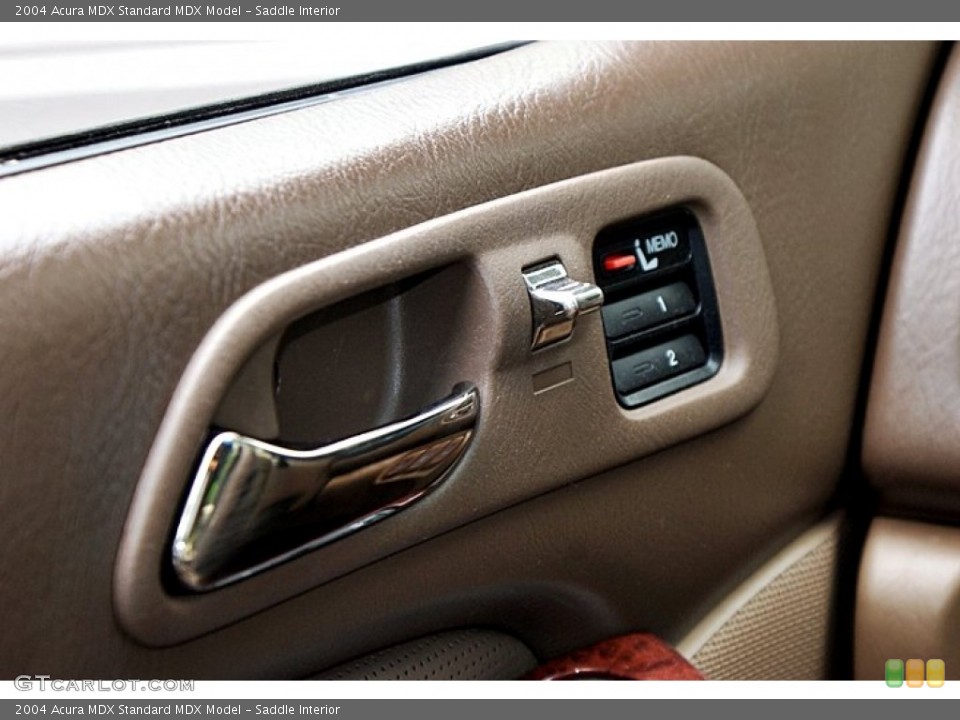 Saddle Interior Controls for the 2004 Acura MDX  #66127316