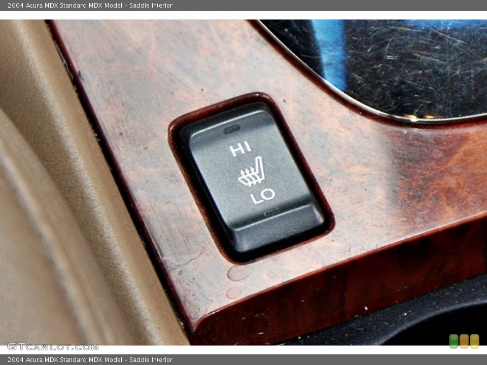 Saddle Interior Controls for the 2004 Acura MDX  #66127388