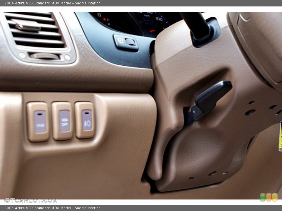Saddle Interior Controls for the 2004 Acura MDX  #66127397
