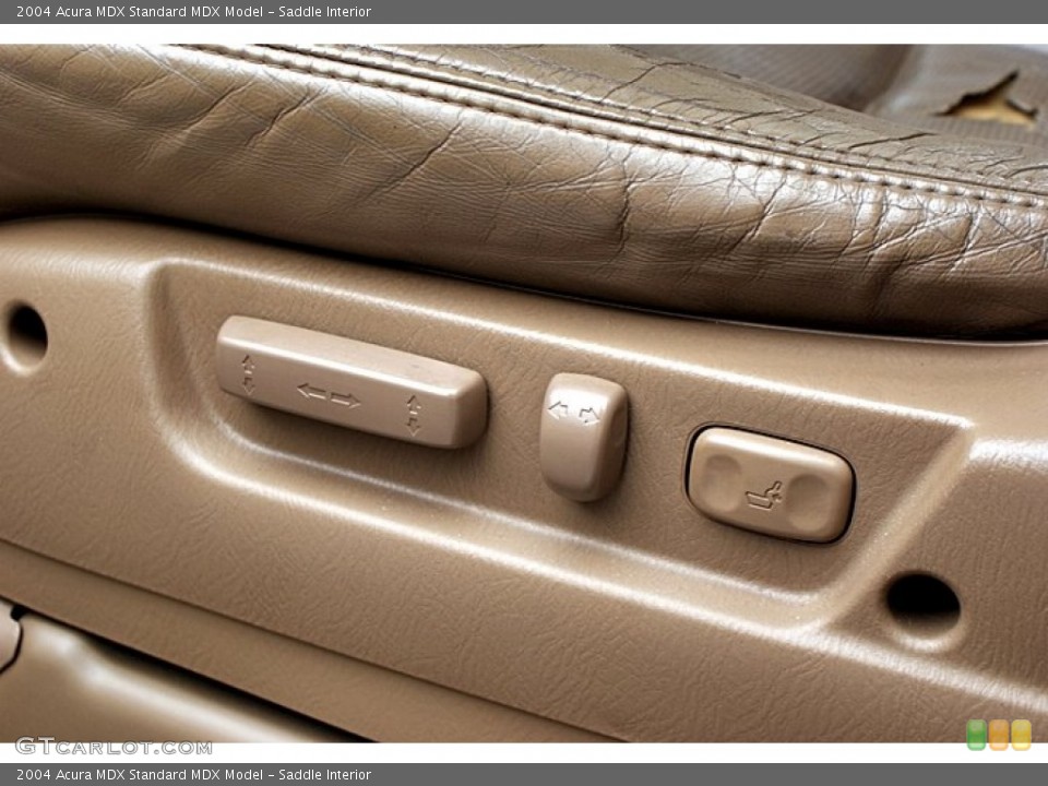 Saddle Interior Controls for the 2004 Acura MDX  #66127403