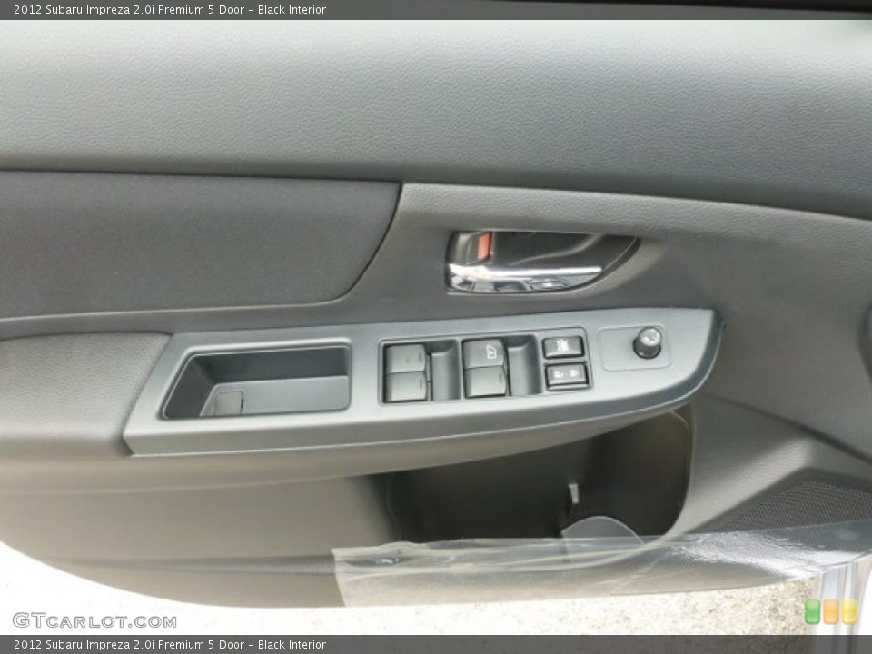 Black Interior Door Panel for the 2012 Subaru Impreza 2.0i Premium 5 Door #66128033