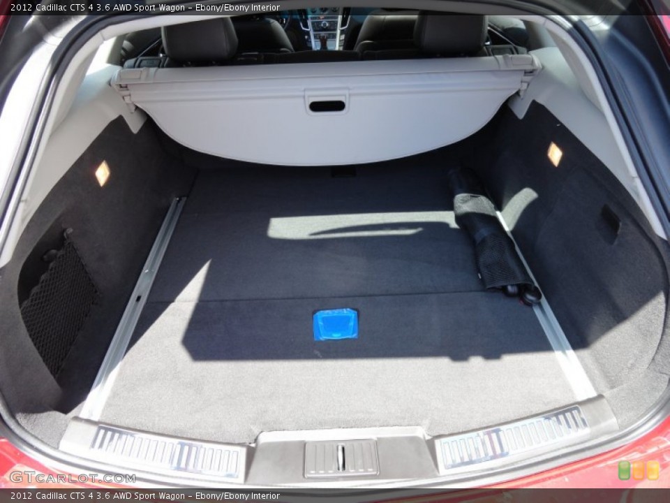 Ebony/Ebony Interior Trunk for the 2012 Cadillac CTS 4 3.6 AWD Sport Wagon #66128186