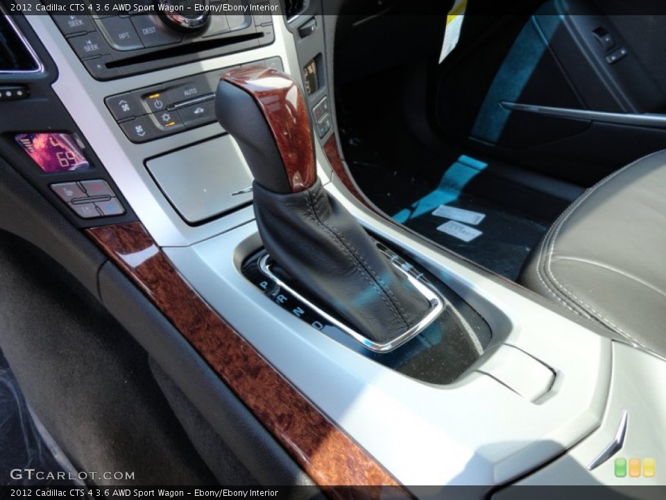 Ebony/Ebony Interior Transmission for the 2012 Cadillac CTS 4 3.6 AWD Sport Wagon #66128270