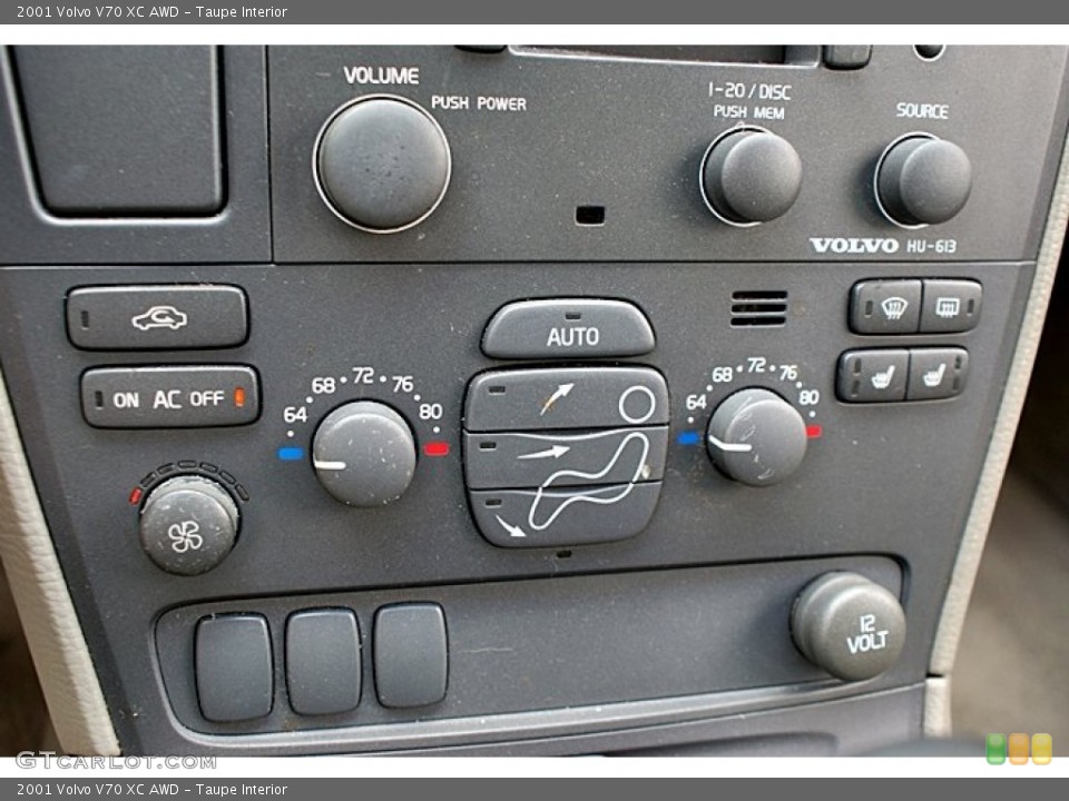 Taupe Interior Controls for the 2001 Volvo V70 XC AWD #66129392