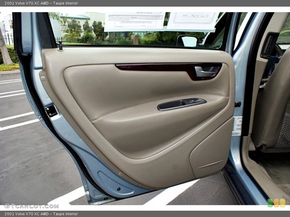 Taupe Interior Door Panel for the 2001 Volvo V70 XC AWD #66129419