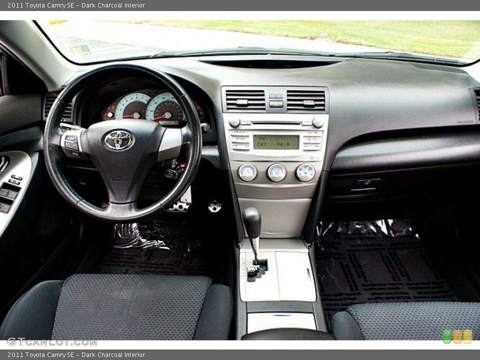 Dark Charcoal Interior Dashboard for the 2011 Toyota Camry SE #66129614