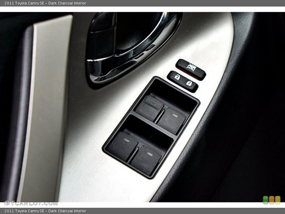 Dark Charcoal Interior Controls for the 2011 Toyota Camry SE #66129683