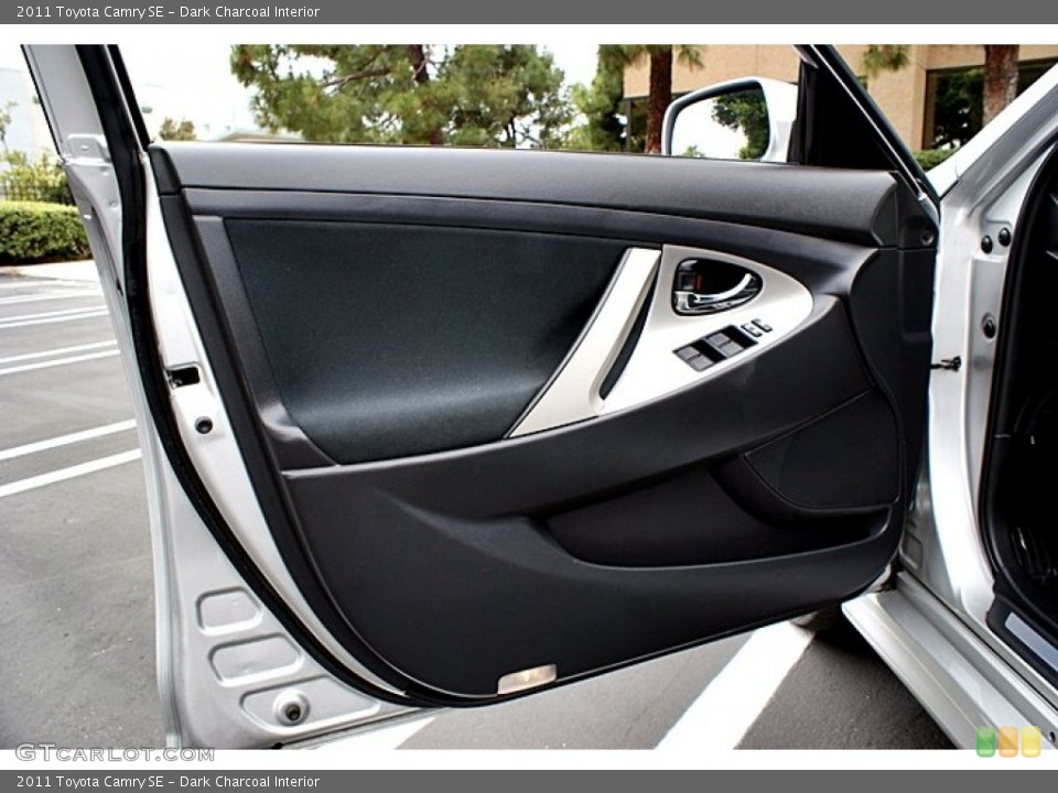 Dark Charcoal Interior Door Panel for the 2011 Toyota Camry SE #66129761