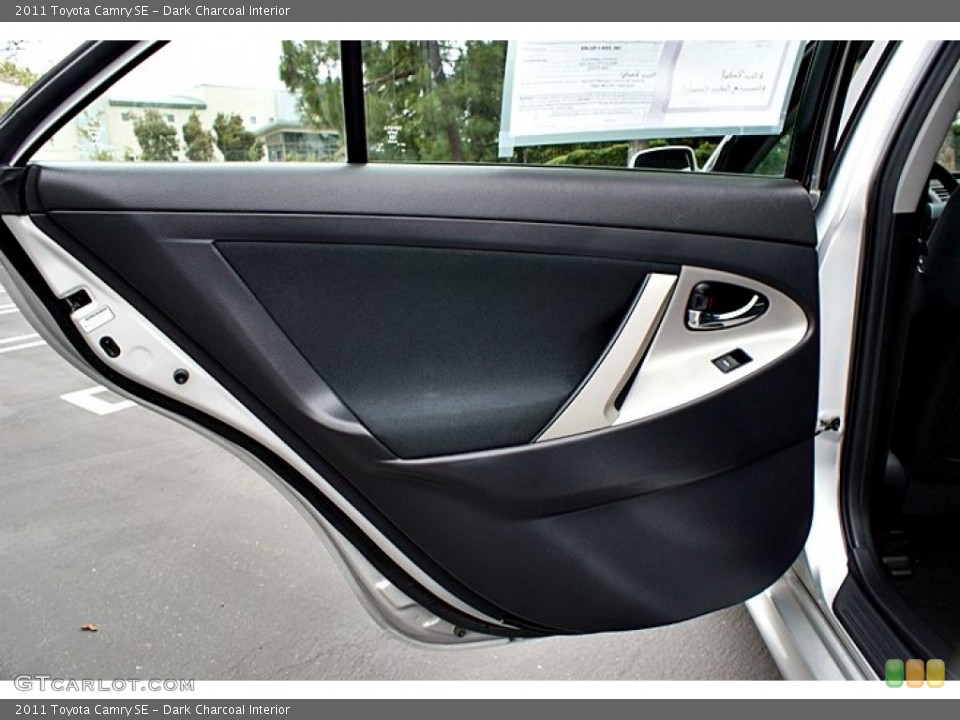 Dark Charcoal Interior Door Panel for the 2011 Toyota Camry SE #66129770