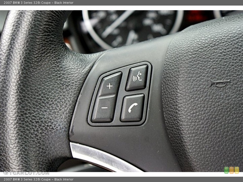 Black Interior Controls for the 2007 BMW 3 Series 328i Coupe #66131357