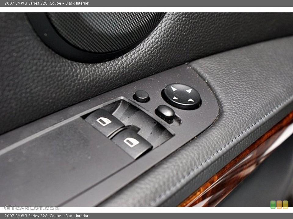 Black Interior Controls for the 2007 BMW 3 Series 328i Coupe #66131450